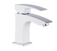Смеситель для умывальника Koer KB-10007-04, хром/белый (KR5149)