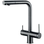 Змішувач кухонний Fabiano FKM 31.40 SS Nano Graphite (8231.401.1115)