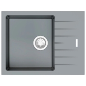 Кухонна мийка Fabiano Classic 65x50 Grey Metallic (8221.301.1623)