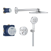 Прихована душова система Grohe Grohtherm SmartControl з Rainshower SmartActive 310 (34863000)