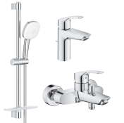 Комплект змішувачів 3в1 для ванної Grohe Eurosmart (UA123238S3)