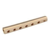 Коллектор балка Karro на 7 выходов 1″x1/2″ РВ латунный KR-2001 (CV013660)