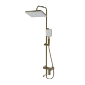 Душова колона зі змішувачем Haiba KUBUS 009-J BRUSHED GOLD (HB9627)