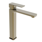 Змішувач для умивальника високий Haiba KUBUS 001 BRUSHED GOLD (HB9623)
