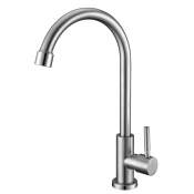 Кран для холодной воды Haiba MONO-01.SUS из нержавеющей стали SUS304 (HB9614)
