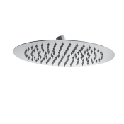 Лійка для душу стельова Zerix SH-005.SUS-25cm (нерж. сталь) (ZX5008)