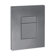 Панель смыва пластиковая Koer KT-0607-07 157x198x3mm, квадратная кнопка (KR5345)