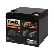 Акумуляторна батарея TRINIX літій-залізо-фосфатна LFP 12V38Ah LiFePo4 (44-00005)