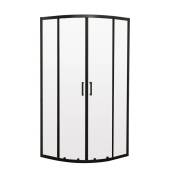 Душевая кабина без поддона Mixxus Premium DIVERSE SC01-90x90x195-TR Black прозрачное стекло 5мм (MI6860)