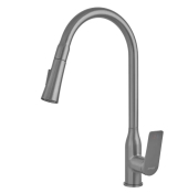 Змішувач для кухні Mixxus Premium DERBY 014 (NUT) GRAPHITE (MI6611)