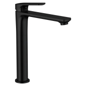 Смеситель для умывальника Mixxus Premium MONE 001 NUT HIGH Black (MI6775)