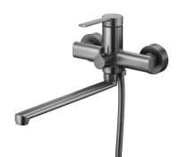 Смеситель для ванны Mixxus Lord 006 Euro Graphite (Цвет графит) (MI7142)