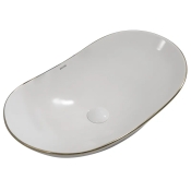 Раковина накладна MIXXUS PREMIUM WAVE-0105 EDGE GOLD 620х360х160mm (MP6557)