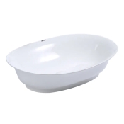 Раковина накладная Mixxus Premium ELLIPSE-0103 550х390х140mm (MP6553)