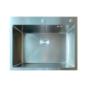 Мойка Mixxus MH6050 Micro Decor SS Color (3.0/0.8) из нерж. стали (цвет нержавейка) (MI8220)