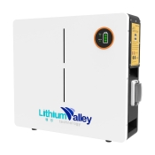 Аккумуляторная батарея литий-железо-фосфатная LiFePO4 100А*ч 51.2В 5120Вт*ч Lithium Valley LV-BAT-W5.12Ac настенный монтаж (42-00401)