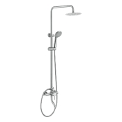 Душевая система WEZER EKO16D-01 3-х функц. однорыж. нерж. сталь 40 (сатин)