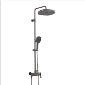 Душова система GAPPO G2410-9 3-х функціональна, латунь, 35 (гангрей)