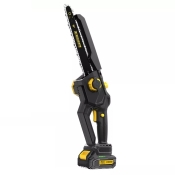 Пила ланцюгова акумуляторна ZEGOR CSPB-21BL-10" 1*(21 V, 4 Ач) (шина 254 мм) безщіткова у коробці (Серія PROFESSIONAL)