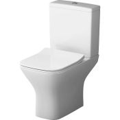 Безобідковий унітаз-компакт Am.Pm Gem з сидінням (CGA8601SC)