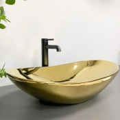 Умивальник (раковина) VBI TURIN GOLD GLOSSY накладний (VBI-011509)