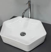 Умивальник (раковина) VBI QUAGLIO WHITE накладний VBI-012622