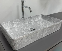 Умывальник (раковина) VBI TRIEST GREY STONE накладной VBI-012716
