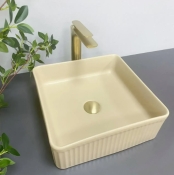 Умивальник (раковина) VBI BOLZANO BEIGE MATT накладний VBI-013802