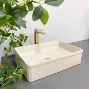 Умивальник (раковина) VBI BRESCIA BEIGE MATT накладний VBI-013902
