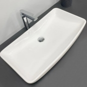 Умивальник (раковина) VBI SILVI 70 WHITE накладний VBI-015101