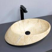 Умивальник (раковина) VBI ROTELLO BEIGE ONYX MATT накладний VBI-017103