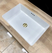 Умивальник (раковина) VBI MANAROLA WHITE врізний VBI-018006