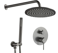 Душова система REA LUNGO GRIP TYTAN + BOX прихованого монтажу (REA-P8958)