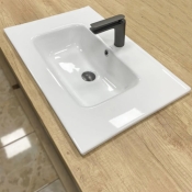 Умивальник (раковина) VBI MORTARA 70 WHITE врізний VBI-018041