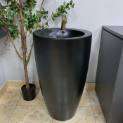 Умивальник (раковина) VBI AGROPOLI BLACK MATT підлоговий VBI-019004