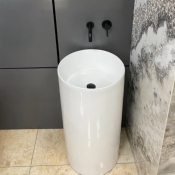 Умивальник (раковина) VBI CIRELLA WHITE підлоговий VBI-019024