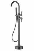 Смеситель для ванны VBI MILANO GRAPHITE напольный VBI-050108GR