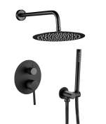 Душова система VBI MILANO BLACK прихованого монтажу VBI-050109BL