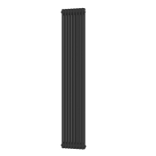 Вертикальный радиатор NAVIN Calidum 2-8 380х1800, anticor, черный муар (02-254004-3818)