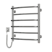 Полотенцесушитель электрический Navin Омега 530x600 L  хром (А0033910)