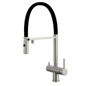 Змішувач кухонний Fabiano FKM 3130 Inox Black (8231.403.1931)