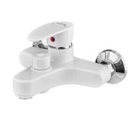 Змішувач для ванни PLAMIX CEZAR-009 EURO WHITE без шланга, лійки та кронштейна (PM0736)