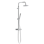 Душова система з душовим ТМС змішувачем полицею Damixa Scandinavian Pure, хром (936750000)