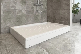 Душевой поддон Aquanil CONTE 120х100х15 см со съемной панелью (CONTE120x100)