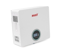 Акумуляторна батарея Must LiFePO4 25.6V 100Ah ( 450 x 400 x 140 ), 23kg, монтаж на стіну (LP16-24100)