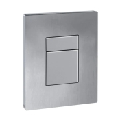 Панель змиву  KOER KT-0607-01 157x198x10mm хром, прямокутна кнопка (KR5344)
