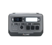 Портативна зарядна станція ALLWEI SGR-PPS2400-2PRO, 2400W/2048Wh LiFePO₄, MPPT 500W max ХТ60/12 – 60 В/10 А, 2xDC5521-12V-12A, 23.5 кг (SGR-PPS2400-2PRO)