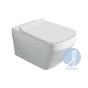 Унітаз підвісний SIMAS Baden Baden білий BB18/F87 (85) (WHITE)