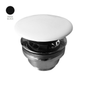 Донний клапан SIMAS Wave чорний PLCE black matt